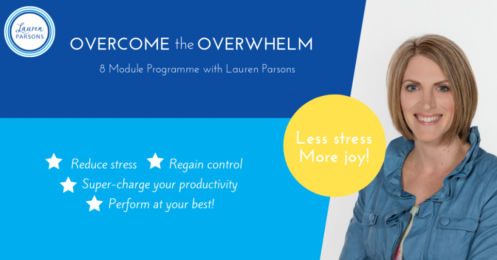 Lauren Parsons Overcome the Overwhelm