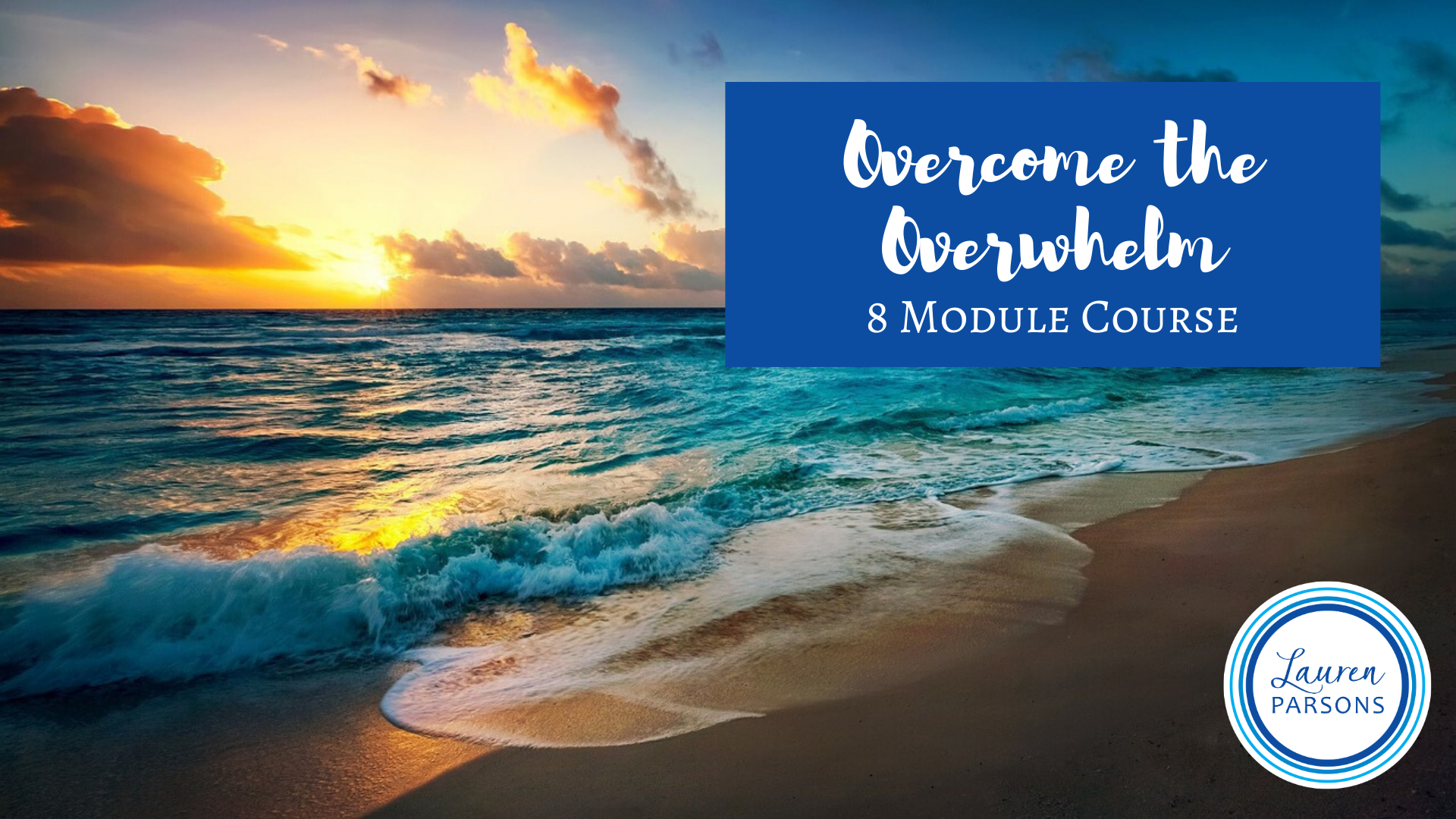 Lauren Parsons Workplace Wellbeing Training - Overcome the Overwhelm