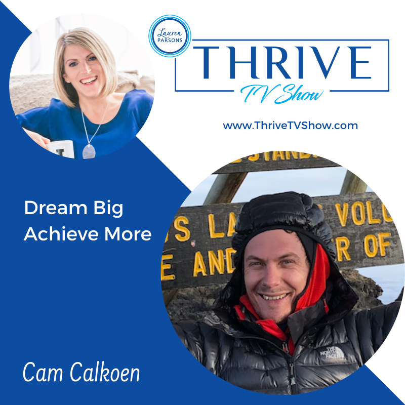 Lauren Parsons Wellbeing Specialists Thrive TV Show Podcast with Cam Calkoen