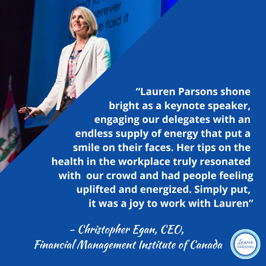 Lauren Parsons Wellbeing Specialist