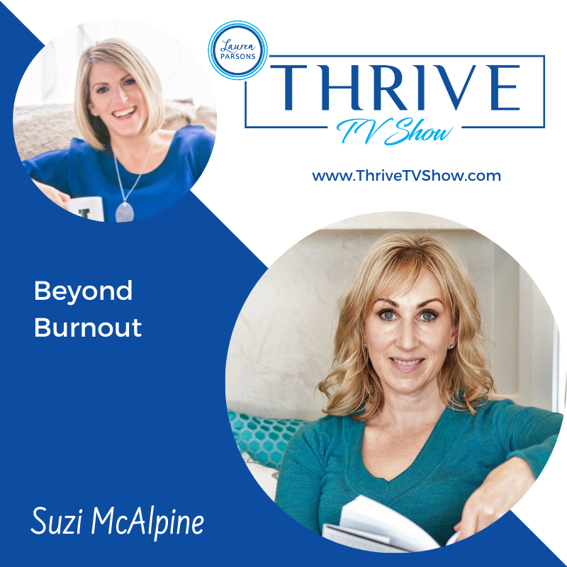 Lauren Parsons Wellbeing Specialists Thrive TV Show Podcast with Natalie Cutler-Welsh
