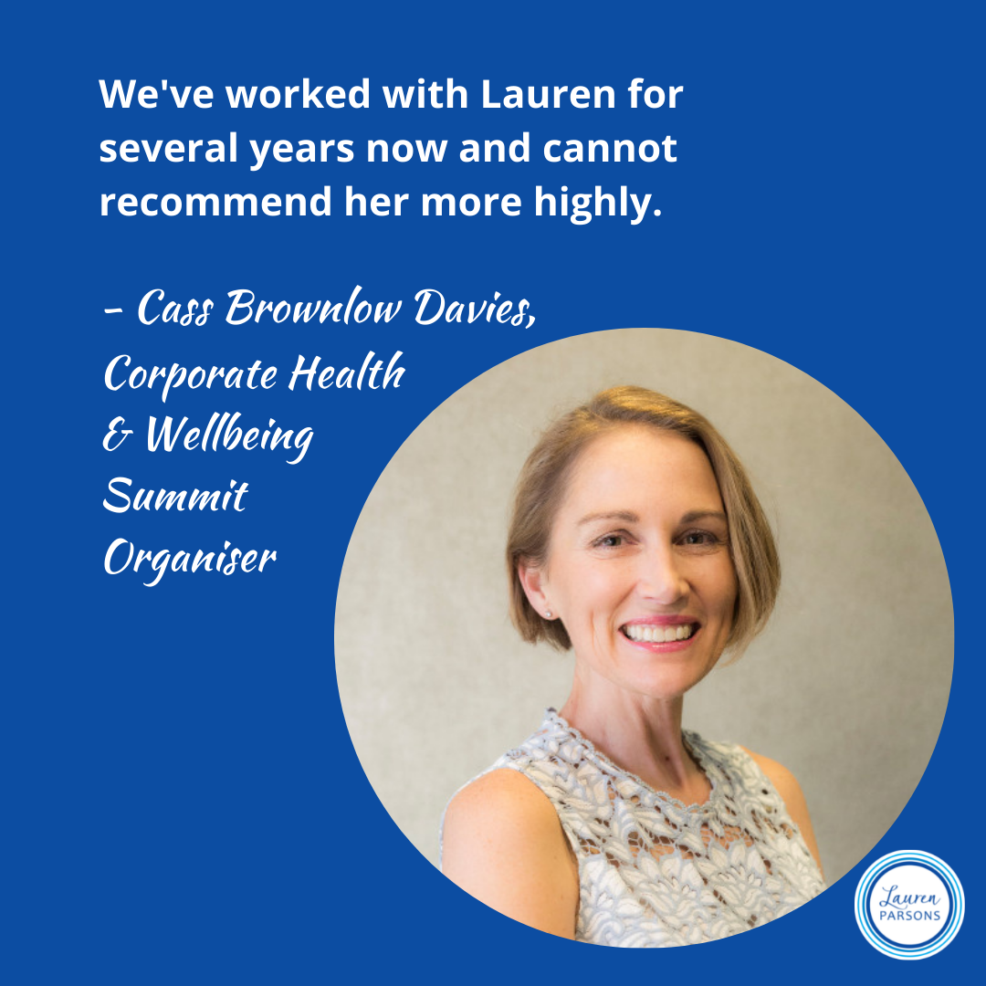 Lauren Parsons Wellbeing Specialist