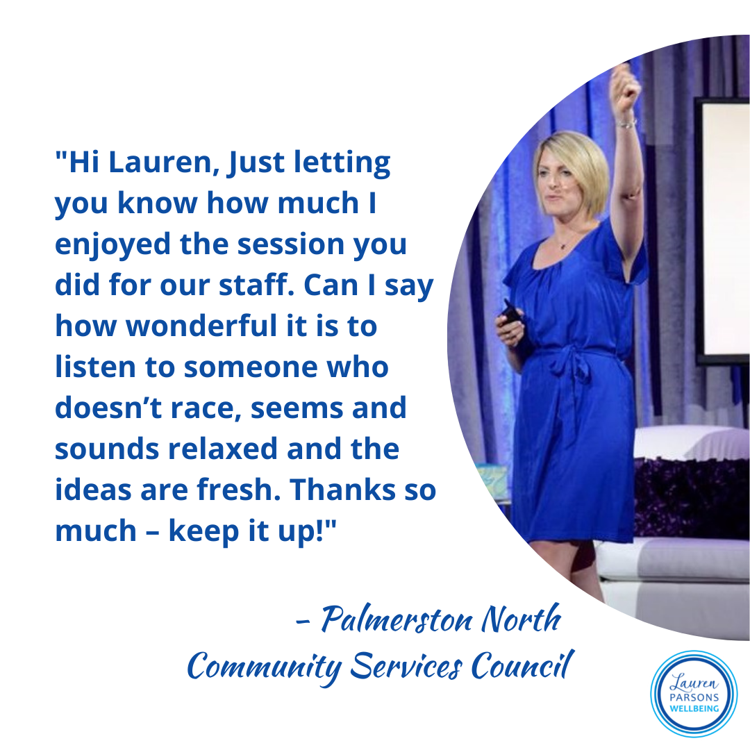 Lauren Parsons Wellbeing Specialist